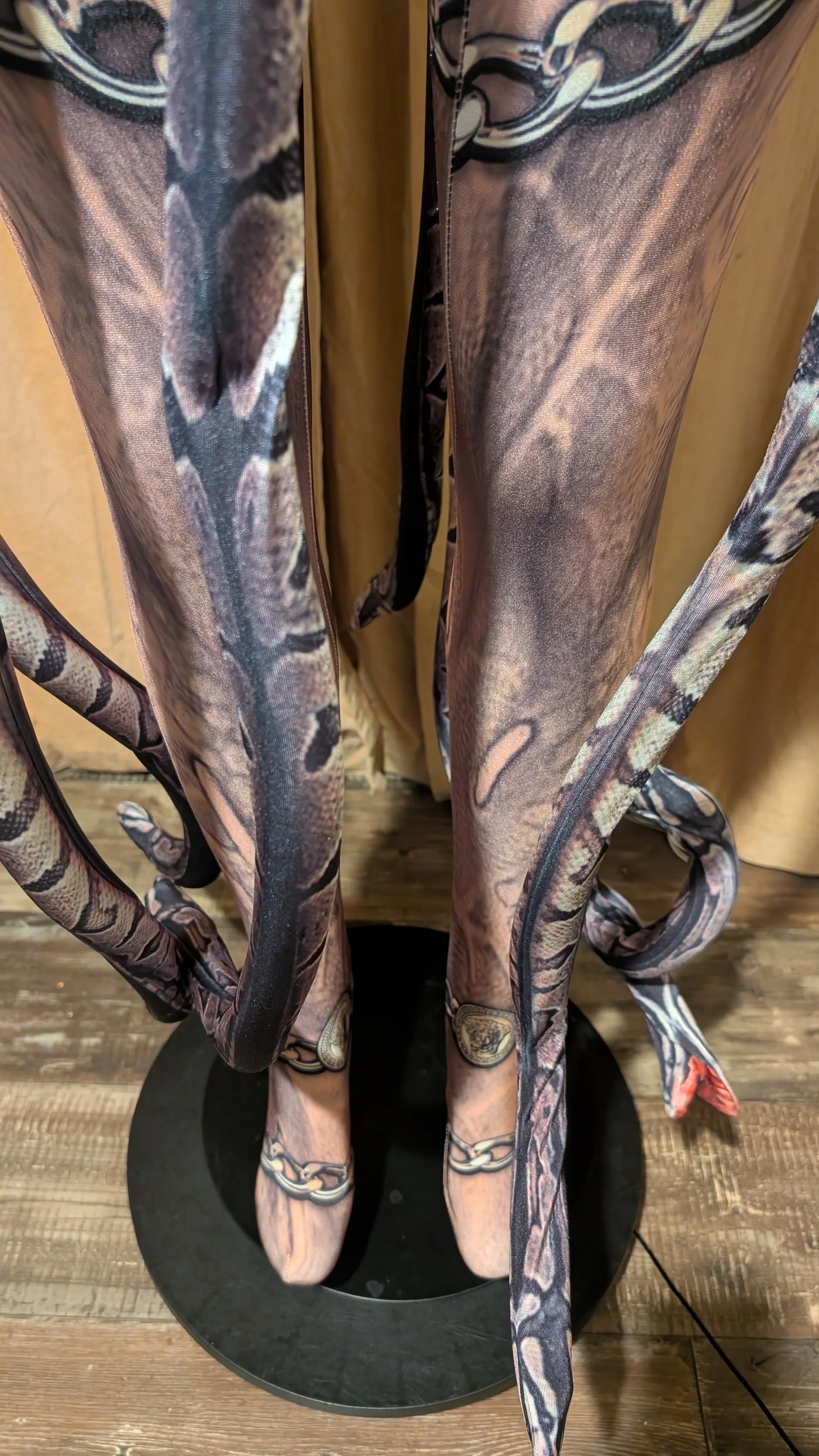 Monster Costume – Creepy Halloween Mask With Bioluminescent Tentacles-(Ready to Ship)