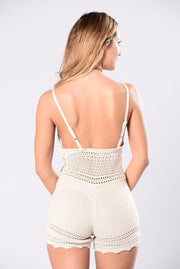 Beach Knit Romper - Prima Dons & Donnas