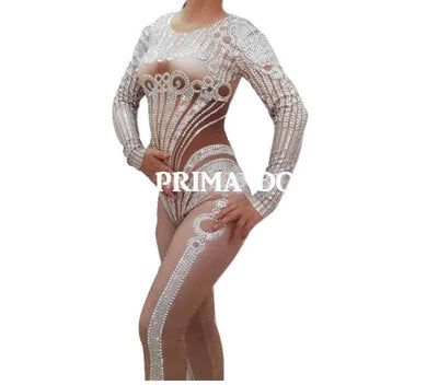 Crystal Custom jumpsuit catsuit - Prima Dons & Donnas