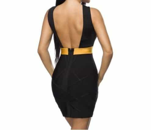 Cut Out Bandage Dress - Prima Dons & Donnas