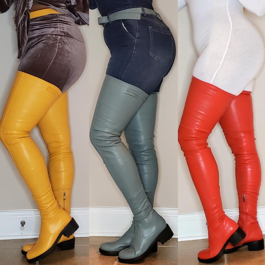 Colors Super High Boots - Prima Dons & Donnas