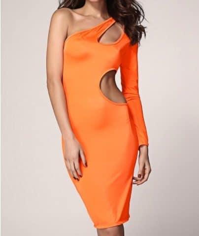Cut Out Bodycon Dress - Prima Dons & Donnas