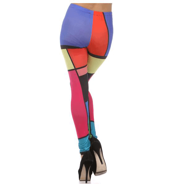 Color Block Leggings - Prima Dons & Donnas