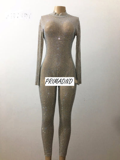 Sparitic Crystal Customized Jumpsuit