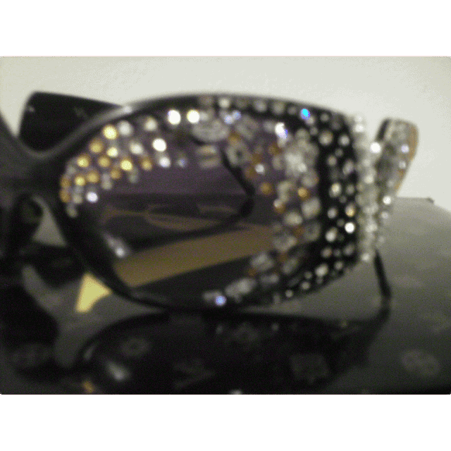 Crystal Frame Rhinestone Sun Glasses - Prima Dons & Donnas