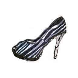 Cusom Zebra Shoes - Prima Dons & Donnas