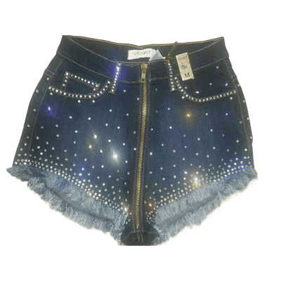 Custom Front Zipper Shorts - Prima Dons & Donnas