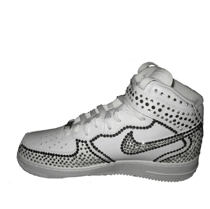 Custom Two Tone Nike Air Force One Sneakers - Prima Dons & Donnas