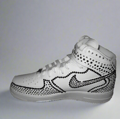 Custom Two Tone Nike Air Force One Sneakers - Prima Dons & Donnas