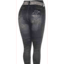 Denim looking tights leggings - Prima Dons & Donnas
