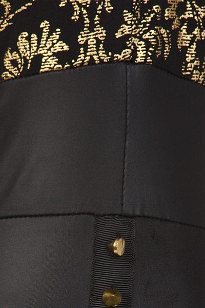 Diva Metallic Gold Details jumpsuit catsuit - Prima Dons & Donnas
