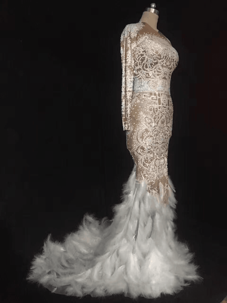 Featheriza Dress - Prima Dons & Donnas