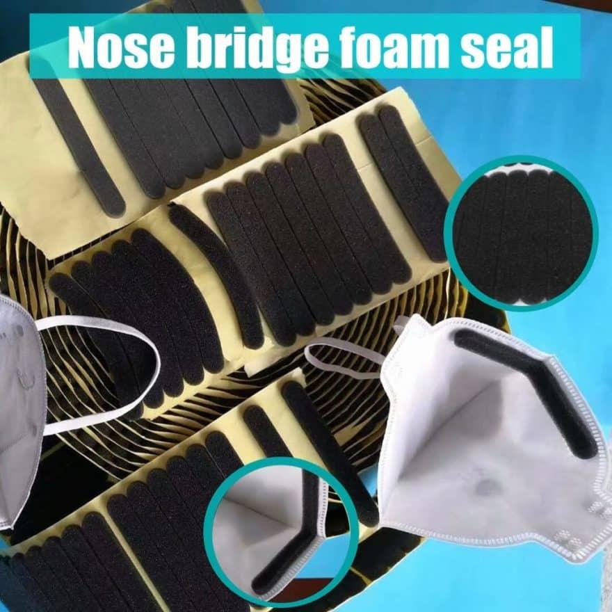 Flat Anti Fog Nose Bridge Pads - Prima Dons & Donnas