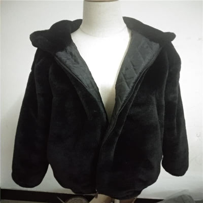 Cula Crop Faux Fur Coat - Prima Dons & Donnas