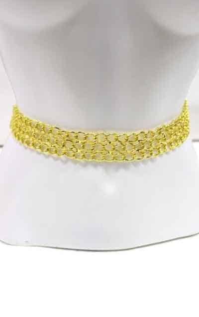Gold chain belt - Prima Dons & Donnas