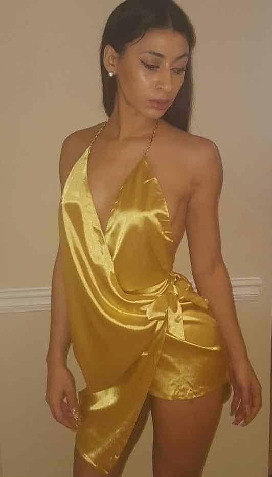 Gold Goddess Dress - Prima Dons & Donnas