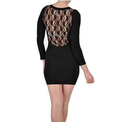 Lace Back Dress - Prima Dons & Donnas