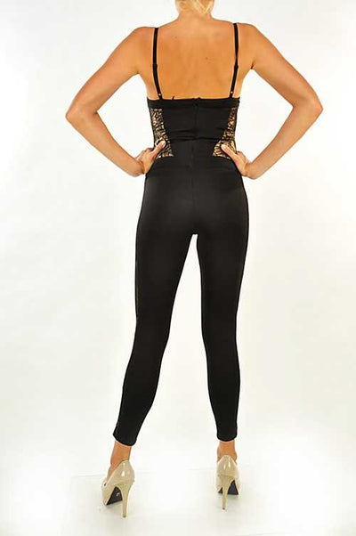 Lace Tank Top jumpsuit catsuit - Prima Dons & Donnas