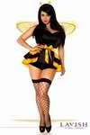 Lavish Bumble Bee Costume - Prima Dons & Donnas
