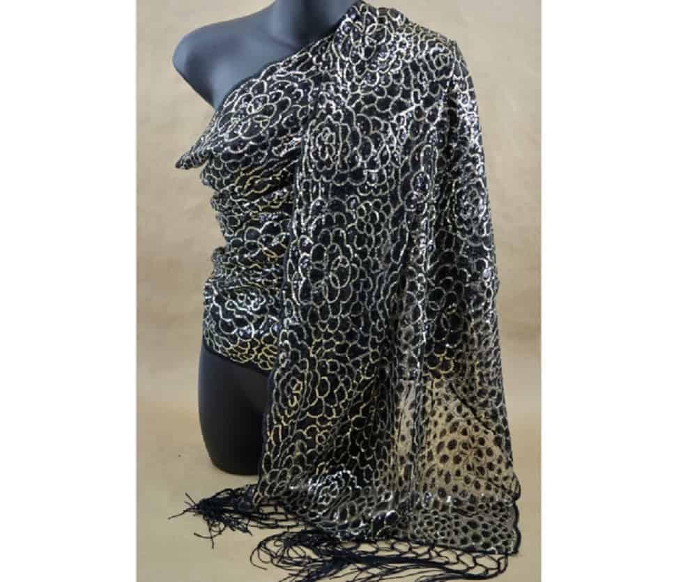 Leopard Sequin Scarve - Prima Dons & Donnas