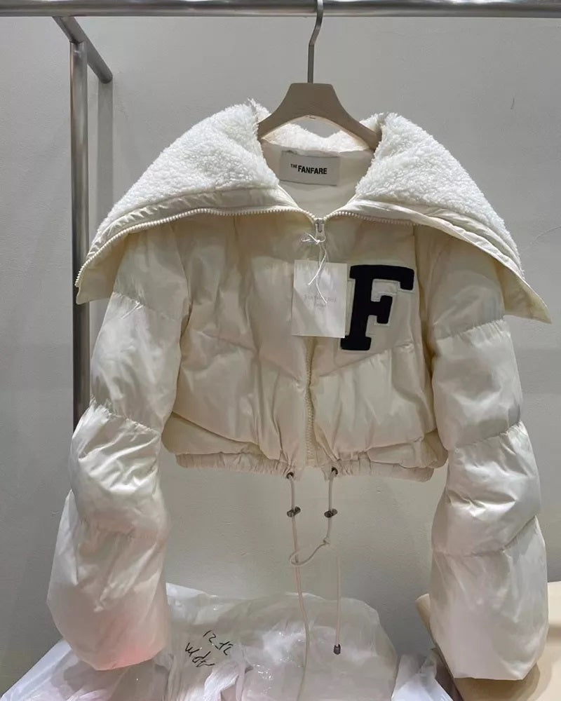 Letters Puffy Coat