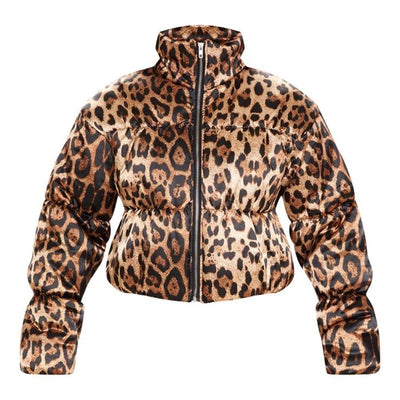 Leopard Puffy Coat 2