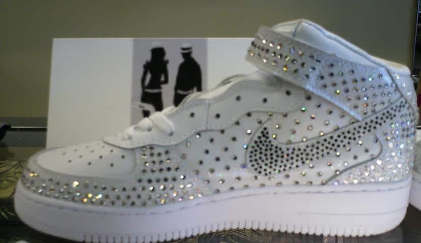 I Put $3,600 Of Diamonds Into My Air Force 1's 