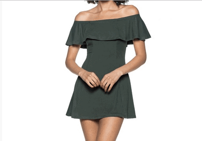 Kima Off Shoulder Dress - Prima Dons & Donnas