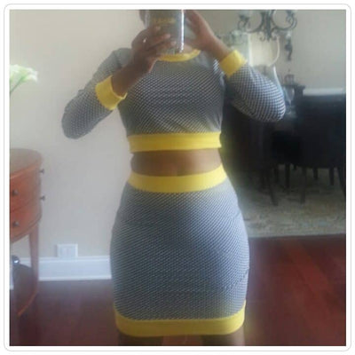 yellow-french-terry-contrast-jacquard-mini-skirt-set-120